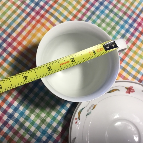 Christopher Stuart Set of 2 Cup and Saucer Set~Bone China~Y0205 MELROSE - Picture 8 of 9